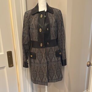 Etcetera Elegant Brown  and Gray Women's jacket size Small